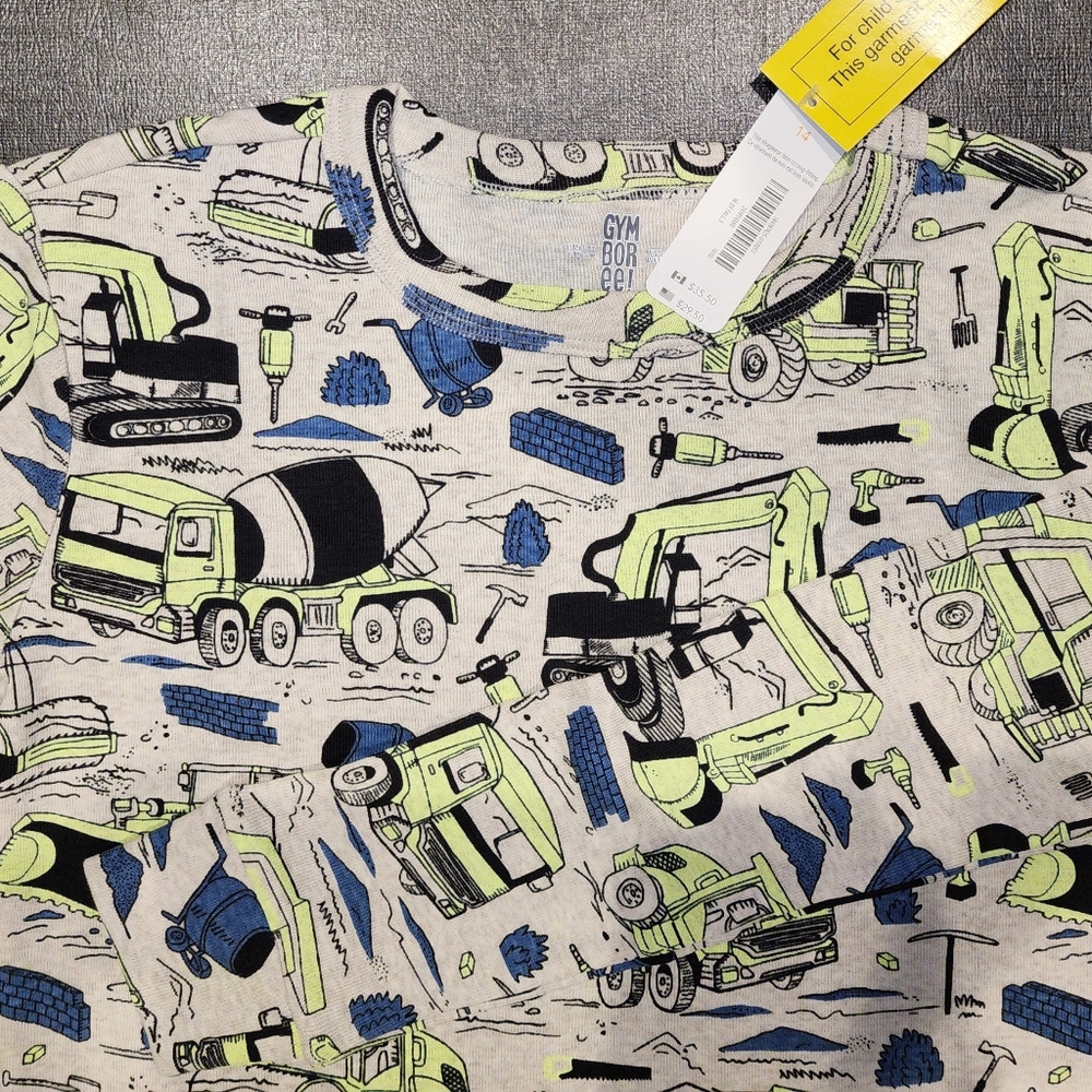 Gymboree Boys Size 14 Pajama Set